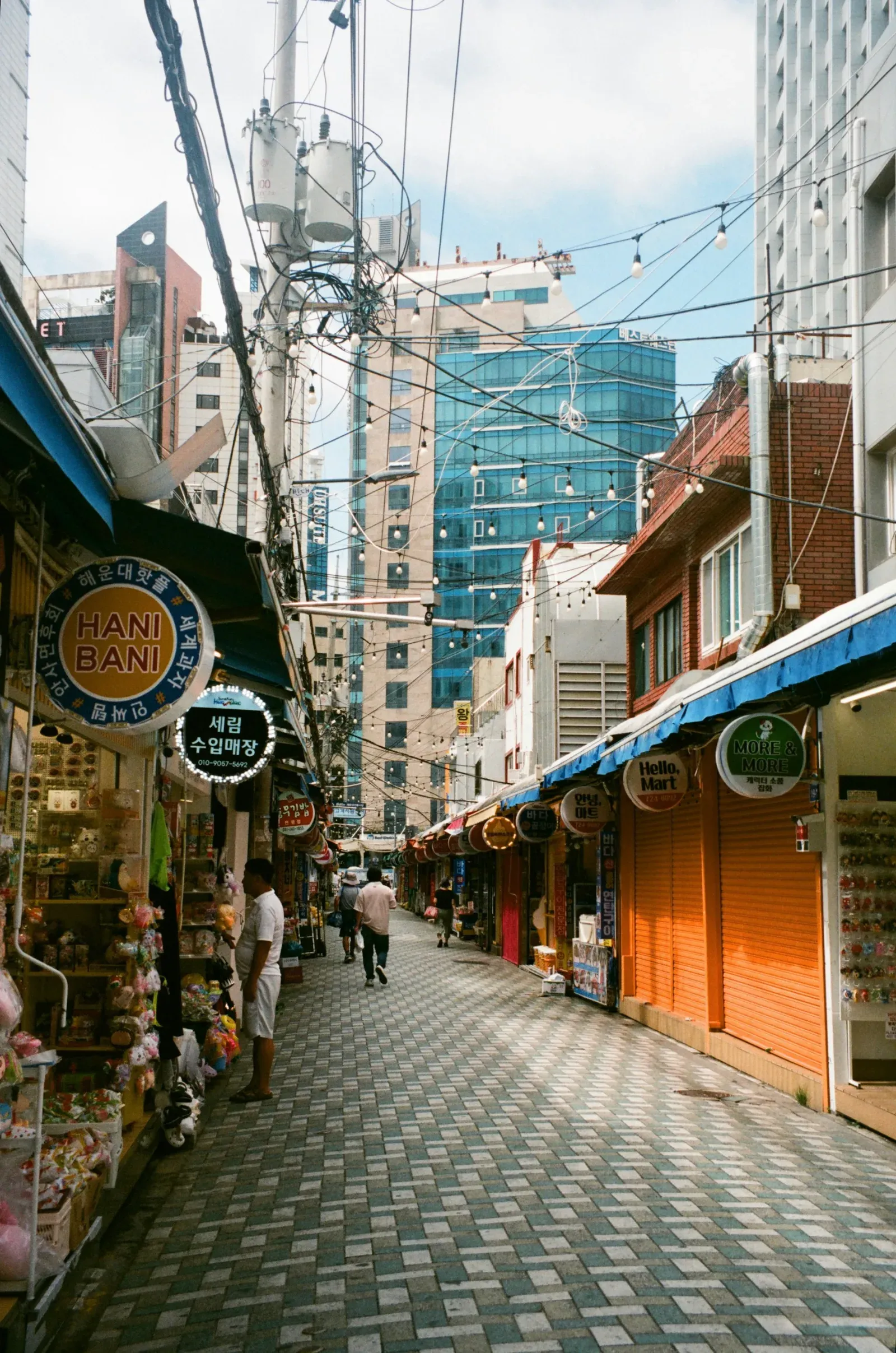 Hillside streets on Yeongdo, Busan