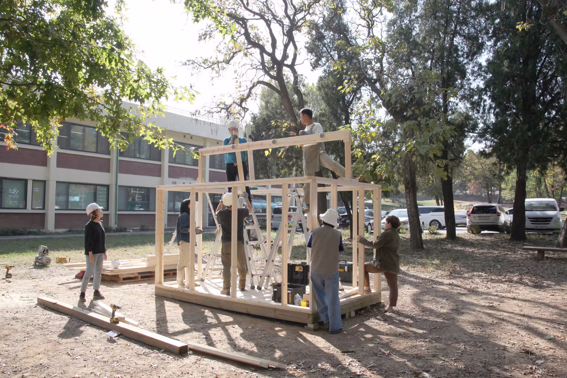 Farmfra Village modular housing and permaculture garden